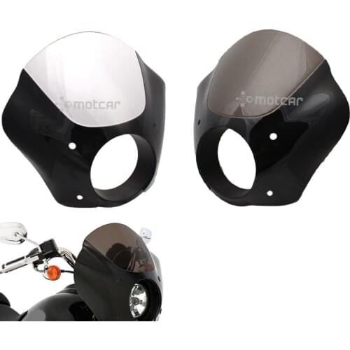 1pcs Motorcycle Headlight Fairing Windshield Trigger Mount For Harley Low Rider Street Bob Super Glide Sportster 1200 XL883 Dyna