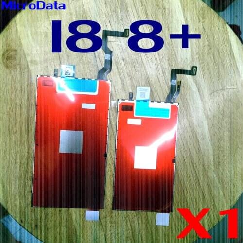 1pcs lcd Backlight For iPhone 8 8 plus LED backlights repair part i 8 8 plus 4.7/5.5 inch Back Light Refurbishment Replacement