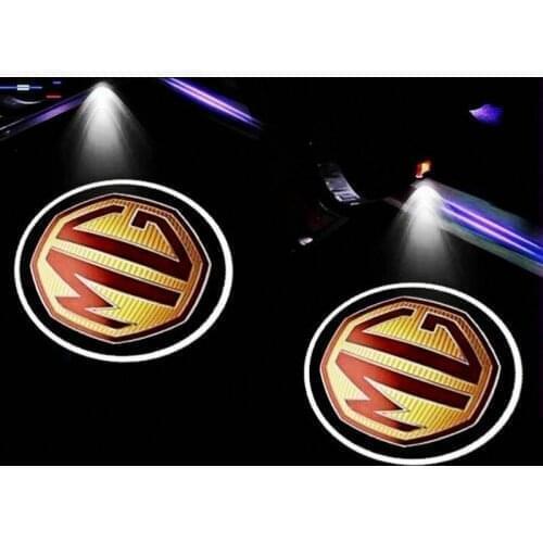 2pcs Led Car Door Welcome Light Projector Logo Ghost shadow Laser Light For MG 3 MG 6 GS GT HS MG6 MG3 ZS EV CS Concept TF LE500
