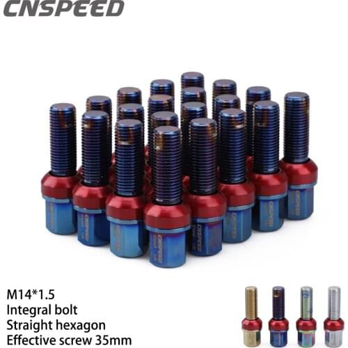 20pcs/Set Spherical Cover Wheel Bolts M14*1.5 Lug Nuts With sleeve positioning pin and lubricant