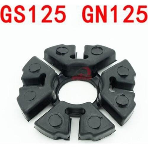 4pieces/set Motorcycle Buffer Rubber Bumper Block For Suzuki GS125 GN125 GS GN 125 125cc