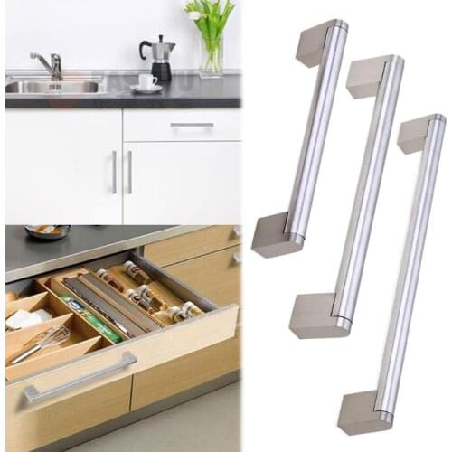 96-256mm Stainless Steel Kitchen Door Cabinet T Bar Handle Pull Knob cabinet knobs furniture handle cupboard drawer handle