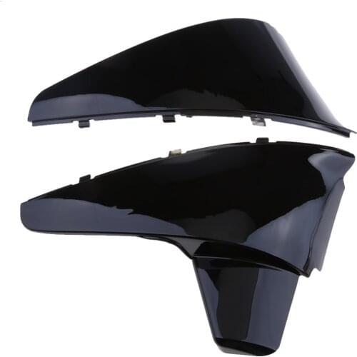 Batteries Side Fairing Cover for Honda Shadow VLX 600 VT600C STEED400 Models Black