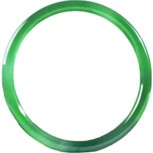 Certified Green Jade Bangles Women Men Natural Chrysoprase Fine Jewelry Bangles Pink Chalcedony Genuine Jades Stone Bracelets