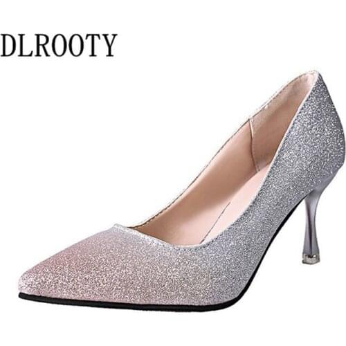 Женские туфли на шпильке DLROOTY China At AliExpress