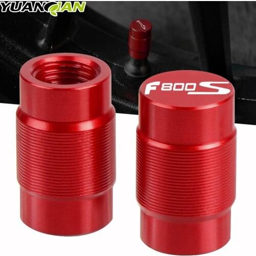Motorcycle Accessorie Wheel Tire Valve Stem Caps CNC Airtight Covers For BMW F800 S F800S 2006 2007 2008 2009 2010 2011-2014