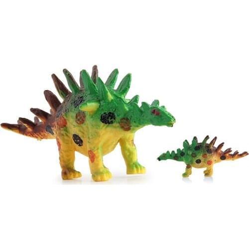 1pcs Original Jurassic Dinosaur Parasaurolophus Stegosaurus Spinosaurus T-Rex Animals Model Action Figures Collection Kids Toy