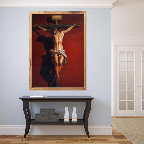 Jesus Christ Holy Prints Pictures Room Wall Art Decor God Bless You No Frame Poster Oil Painting Decoration