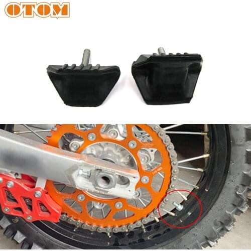 OTOM Motorcycle Wheel Rim Lock Tyre Inner Tube Safe Bolt Pit Dirt Bike Motocross 1.85" 2.15" inner Tire Lock Universal Accessori