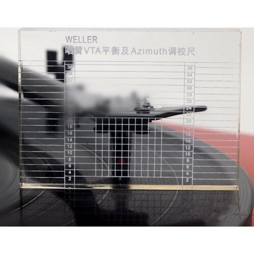 Professional LP vinyl measurement arm VTA balance and Azimuth VTA adjustment ruler Turntable accessories