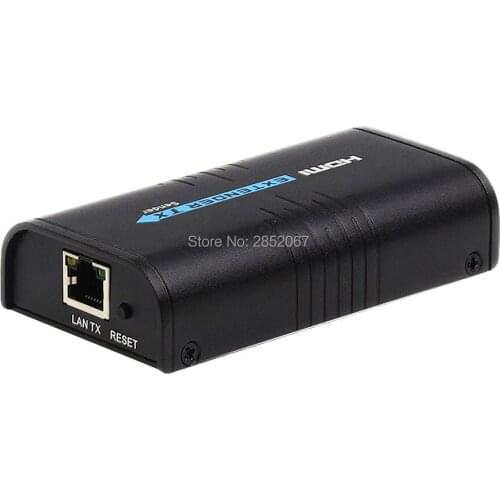 HDMI Splitter Over Lan TCP IP by Cat6 RJ45 Support 1080P Full HD 150M 1PCS Transmitter TX HDMI Splitter Ethernet RJ45 Cat6 HDMI