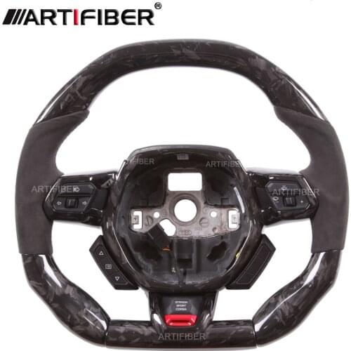 Real Carbon Fiber Steering Wheel for Lamborghini Huracan