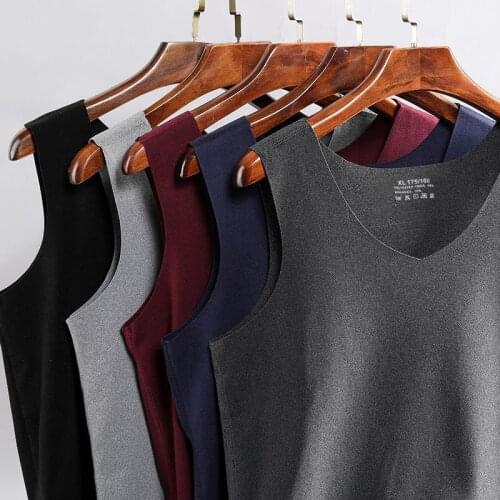 Warm Shirt Slim Termo Pants Mens Clothing Thin Men Thermal Underwear Tops Cotton Underwear Thermo