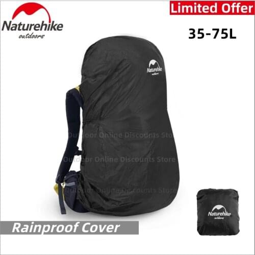 Naturehike Backpack Rainproof Cover Nylon Outdoor Riding Dustproof Waterproof Travel Hiking Backpacks Cover Trekking Travel
