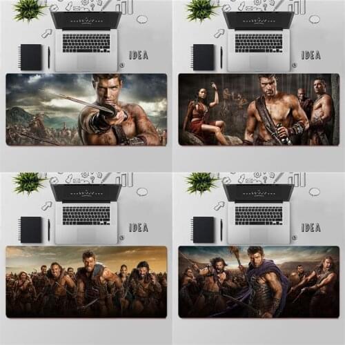 FHNBLJ Top Quality Spartacus Gaming Player desk laptop Rubber Mouse Mat Free Shipping Large Mouse Pad Keyboards Mat