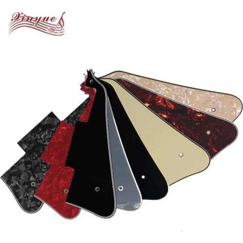 Pleroo Guitar Parts For 2 hole screws Les Paul Guitar Pickguard Scratch Plate many colors