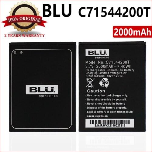 100% Original 2000mAh Battery for C71544200T for BLU D790 D790L D790U Studio G Battery With Tracking number