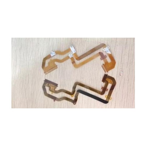 2PCS LCD hinge rotate shaft Flex Cable for Sony HDR-CX220E HDR-CX290E CX220 CX290 Video Camera