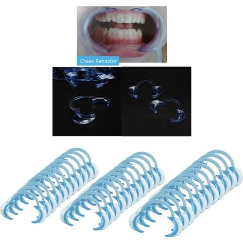 30x Plastic Lip Cheek Retractor Oral Care Mouth Opener for Game