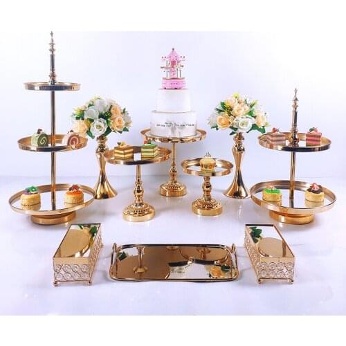 5pcs-10pcs Wedding Display cake stand cupcake tray cake tools home decoration dessert table decorating party suppliers