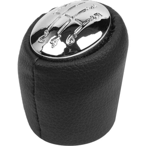 6 Speed Car Gear Shift Knob Gear Handball Head Knob Chrome Caps For Renault Laguna II 2 Mk2 2001 2002 2003 2004 2005 2006 2007