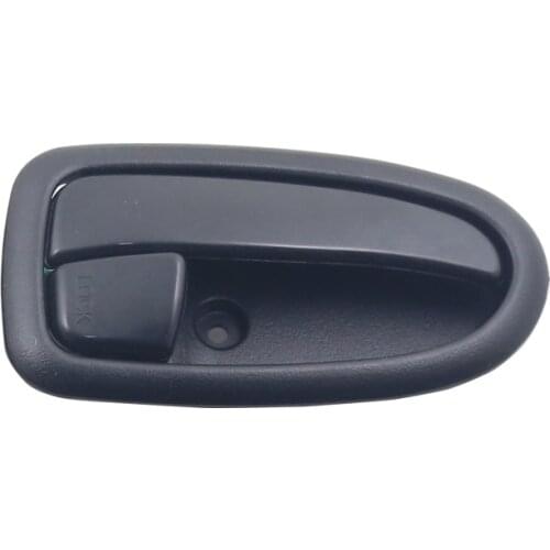 DHKA 1PC RIGHT BLACK INSIDE INTERIOR DOOR HANDLE FOR HYUNDAI MATRIX, LAVITA 01-10 OEM: RH:82620-17000 LH:82610-17000