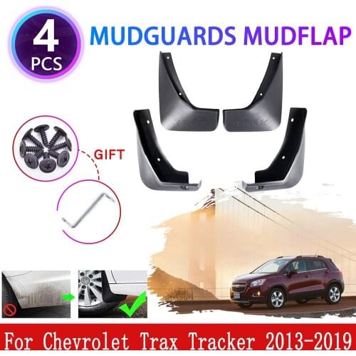 For Chevrolet Trax Tracker 2013 2014 2015 2016 2017 2018 2019 Mudguards Mudflaps Fender Mud Flap Splash Guards Car Accessories