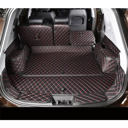 For Chery Tiggo 8 2019-Present 5Seats Car Boot Mat Rear Trunk Liner Cargo Floor Carpet Tray Protector Accessories Mats