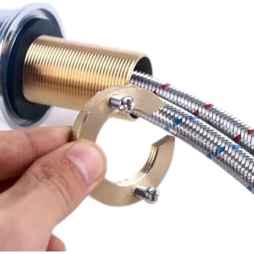 Brass C Type Tap Faucet Anti-loosing Nut Cap Fixing Fitting Kit