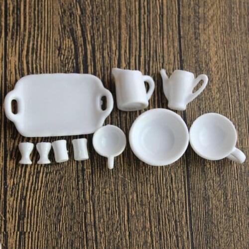 Mini Cups Sets Miniature Dollhouse Decoration Fairy Garden Home Micro Landscaping Decor DIY Accessories