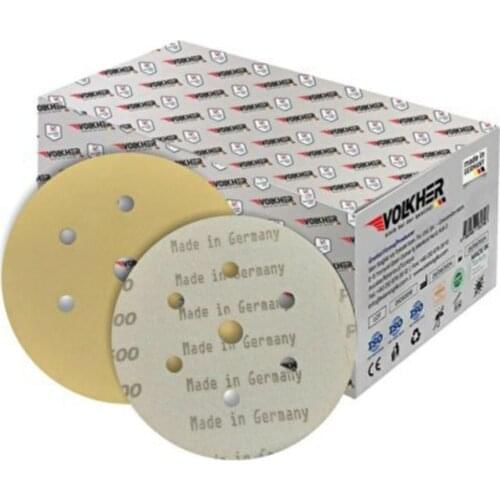 6 hole Disc Velcro Sandpaper 240 Grit