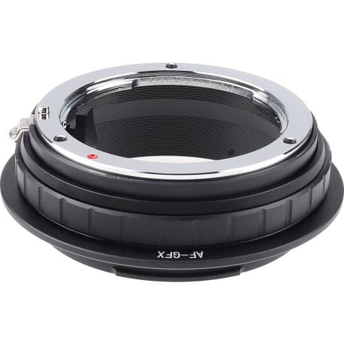 FOTGA Lens Adapter Ring for Nikon AF Mount Lens to Fujifilm Fuji GFX GFX50S R 100 G Mount Camera