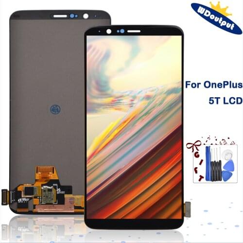 6.0" OLED / Original AMOLED 6.01" For Oneplus 5T LCD Display Touch Screen Assembly Replacement For 1+5T A5010 LCD Display Module