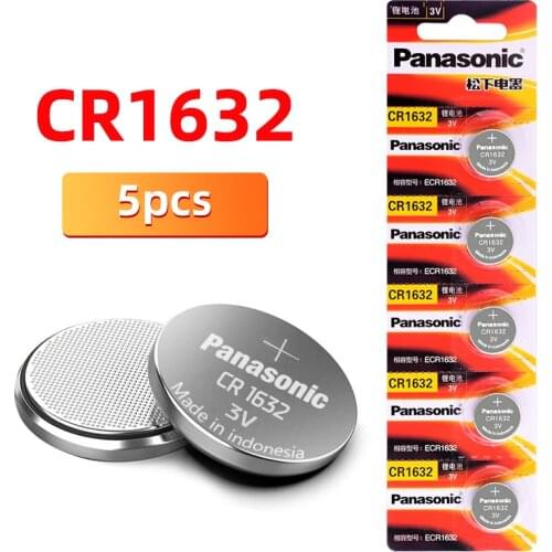 Original PANASONIC 5pcs/lot cr1632 ECR1632 DL1632 KCR1632 LM1632 KL1632 e-dictionary watch