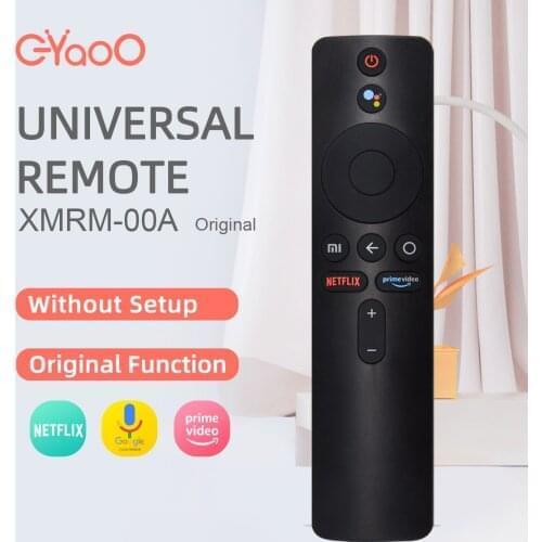 XMRM-00A Xiaomi MI Android TV 4X Prime Video Netflix Smart TV Mi Box 4K Bluetooth Voice Remote Control