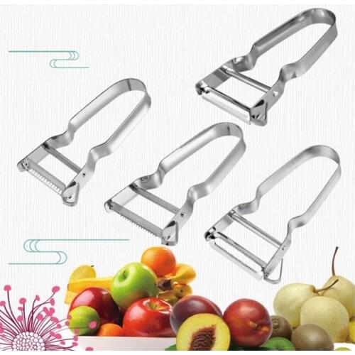 1pc Kitchen Tools Vegetable Fruit Peeler Stainless Steel Peelers Potato Cucumber Carrot Grater Kitchen Accessories