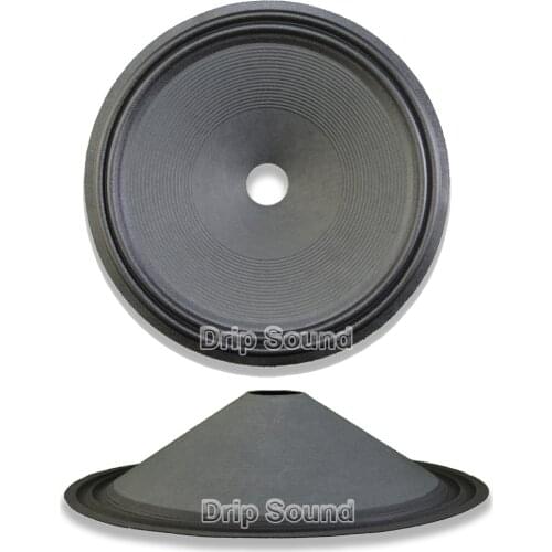 12" inch 295mm 38.5mm Core Speaker Cone Paper Basin Woofer Drum Paper 2-Ring Cloth Edge Trumper Bass Repair Parts #1