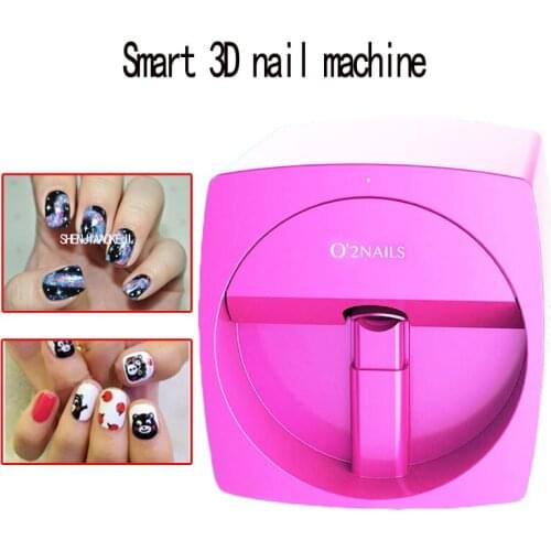 V11 3D nail paint printer Automatic intelligent nail painting machine photo transmission using mobile phone nail machine 220V