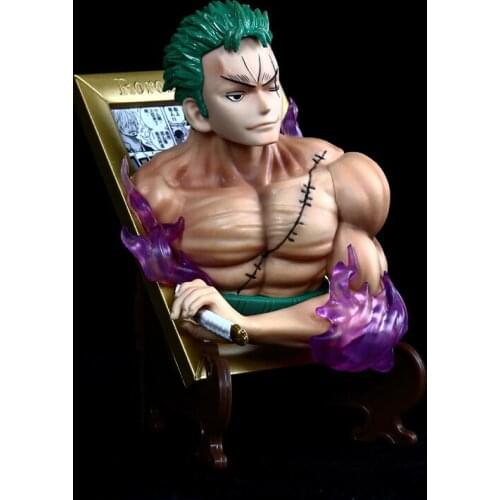 Anime One Piece Figures Roronoa Zoro Nami Usopp Photo Frame Decoration Model PVC Boxed Toys