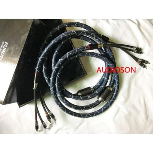 Top-of-the-line Hi-Fi audio NanoFlux Speaker Cable with carbon fibre