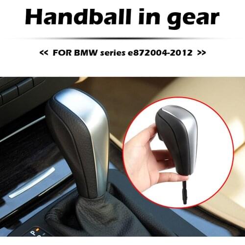 Car Automatic Gear Shift Knob Head Gear Shift Lever Stick for E87 1 Series 2004-2012 E90 3 Series 2005-2012 Auto Parts