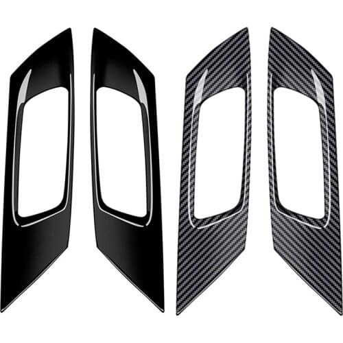 Car Inner Handle Armrest Frame Car Door Bowl Decoration Cover for Toyota Alpha 30 Series 2015-2017