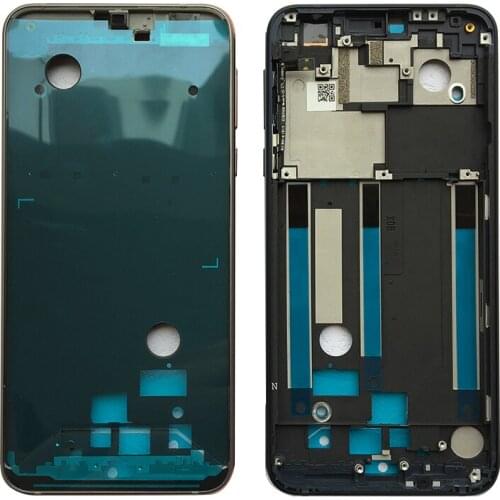 BINYEAE Metal Middle Frame Bezel Front Frame For Nokia 7.1 Newest Backplate Middle Chassis With Side Keys