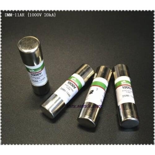 5-15 pcs/Lot 10 x 38mm DMM-11AR,DMM-B-11AR 11A 1000V 20kA Fast-Acting Ceramics Fuse For Multimeter Brand New