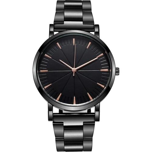 2021 Mens Watches Fashion Business Mens Quartz Watch Stainless Steel Band Belt Wrist Watches Luxury Relogio Masculino Reloj