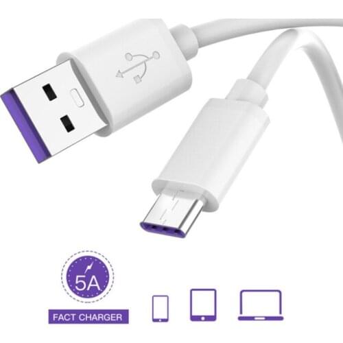 5A USB Type C Cable 3.1 Fast Charging Cable For Meizu 16XS 16S Pro Note 9 8 For MOTO P40 Power One Action Charge Cable Usb Wire
