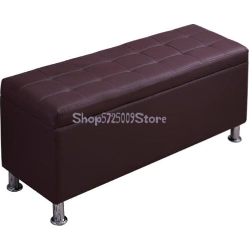 Womens Clothing Store Simple No Back Small Sofa Clothing Store Rest Bench Shop Sofa Stool Modern Rectangular Stool