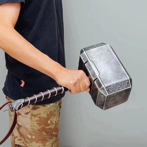 Marvel Avengers 1:1 Thors Stormbreaker Hammer Weapon figure Model Toy