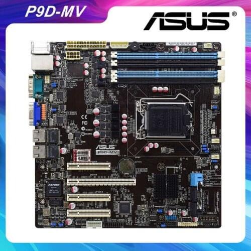 For ASUS P9D-MV C222 chip LGA1150 pin single server MATX motherboard