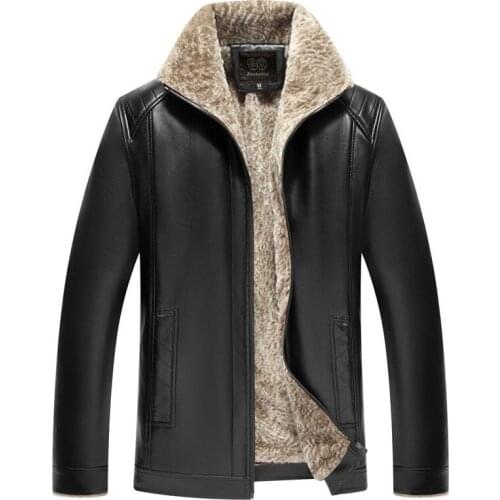 Ymwmhu Mens Leather Jackets Motorcycle Fashion Solid Zipper Male Vintage PU Coats Biker Faux Leather Fashion Outerwear Clothing